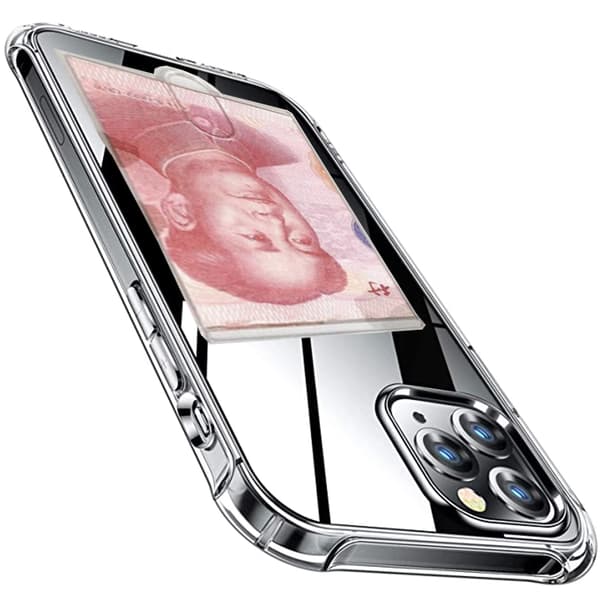 iPhone 14 Pro - Skal med Korthållare & Hydrogel Skärmskydd