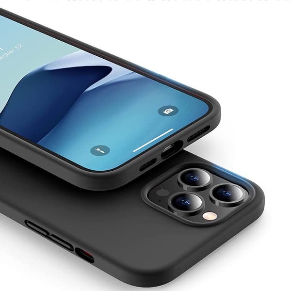 iPhone 14 Pro Max Mattbehandlat Tunt Skal & Hydrogel Skärmskydd