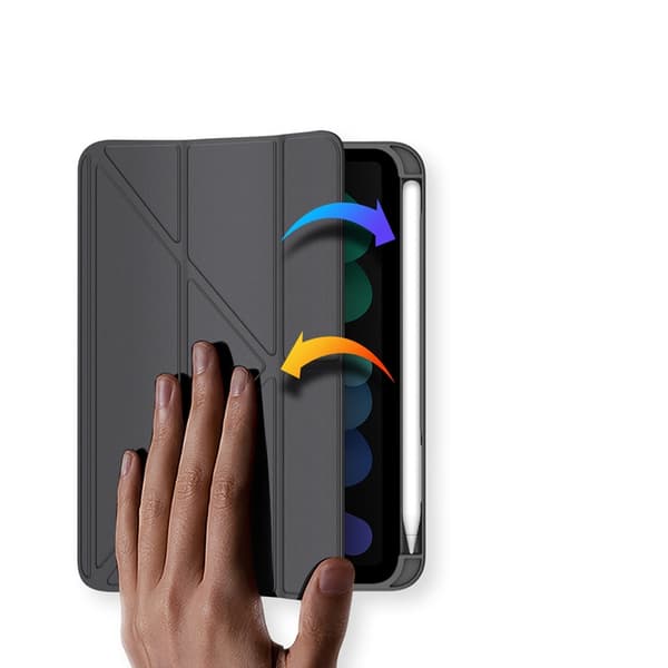 Dux Ducis iPad Mini 6 (2021) Fodral Magi Pencil - Grå