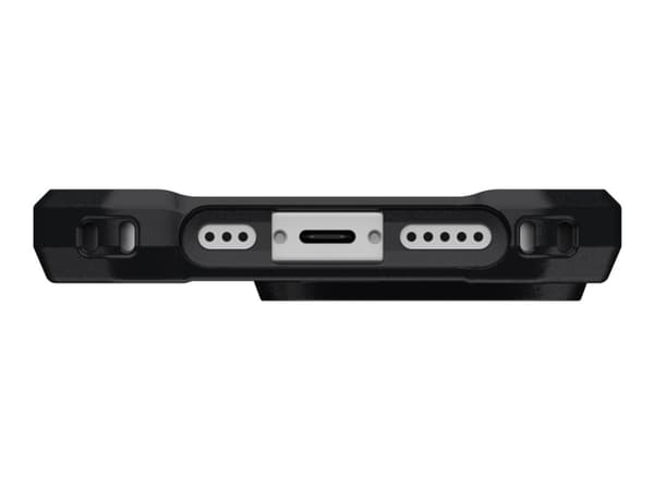 UAG Rugged Case for iPhone 14 Pro [6.1-in] - Essential Armor Black - Baksidedeksel for mobiltelefon - robust - MagSafe-samsvar - termoplast-polyureta
