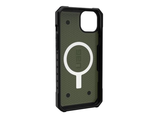 Urban Armor Gear Pathfinder MagSafe, Suojus, Apple, iPhone 14 Plus, 17 cm (6.7"), Oliivi