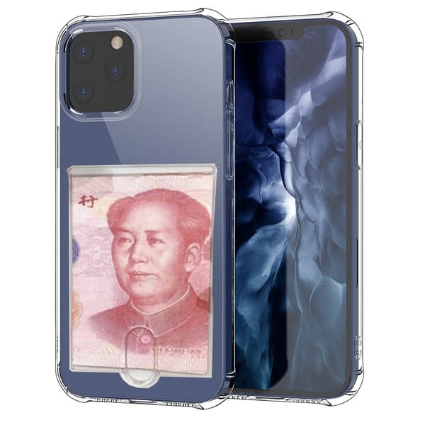 iPhone 13 Pro - 1 Set Skal med Korthållare & Hydrogel Skärmskydd