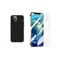 Miniatyrbild 3 av 11: iPhone 13 - 1 Set Mattbehandlat Tunt Skal & Hydrogel Skärmskydd