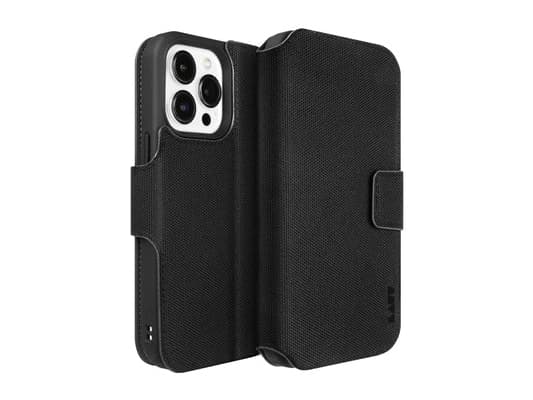 LAUT Urban, Folio-kotelo, Apple, iPhone 14 Pro Max, 17 cm (6.7"), Musta