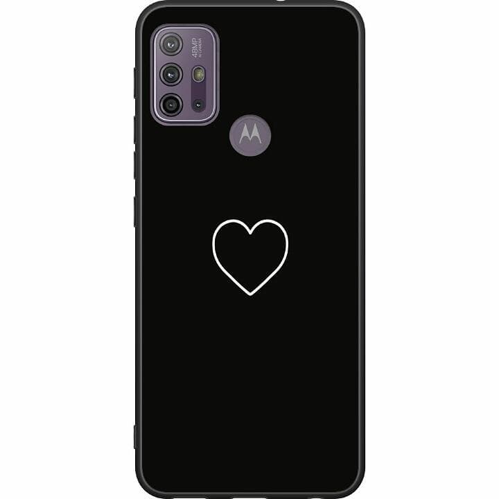 Motorola Moto G30 Svart Skal Hjärta