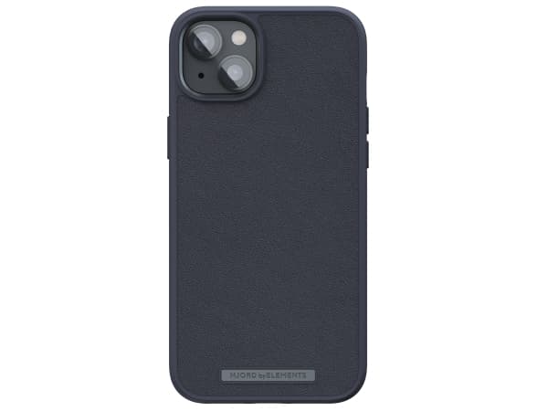 Njord byELEMENTS Genuine Leather, Etui, Apple, iPhone 14 Plus, 17 cm (6.7"), Sort