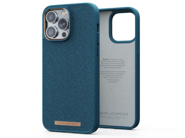 Njord byELEMENTS Tonal, Suojus, Apple, iPhone 14 Pro Max, 17 cm (6.7"), Sininen