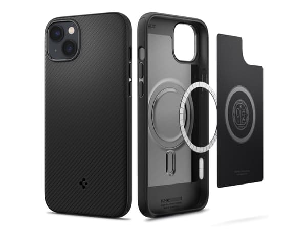 Spigen ACS04918, Omslag, Apple, iPhone 14 Plus, 17 cm (6.7"), Svart