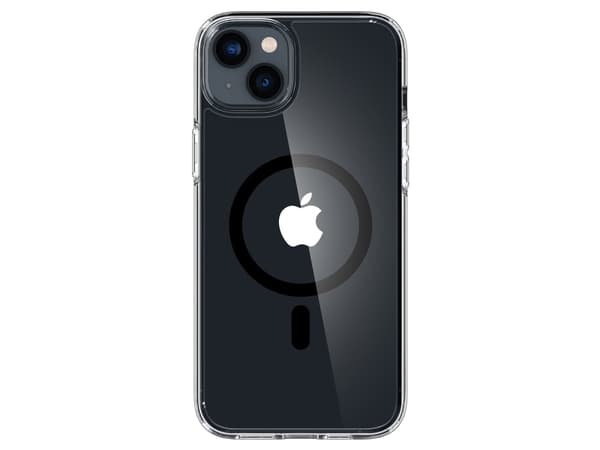 Spigen ACS04903, Omslag, Apple, iPhone 14 Plus, 17 cm (6.7"), Svart, Transparent