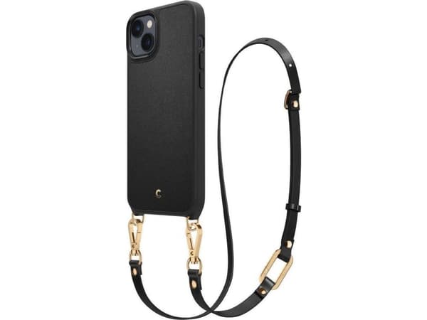 Spigen Classic Charm Mag, Omslag, Apple, iPhone 14 , iPhone 13, 15,5 cm (6.1"), Svart