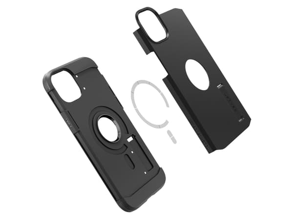 Spigen ACS05062, Suojus, Apple, iPhone 14, 15,5 cm (6.1"), Musta