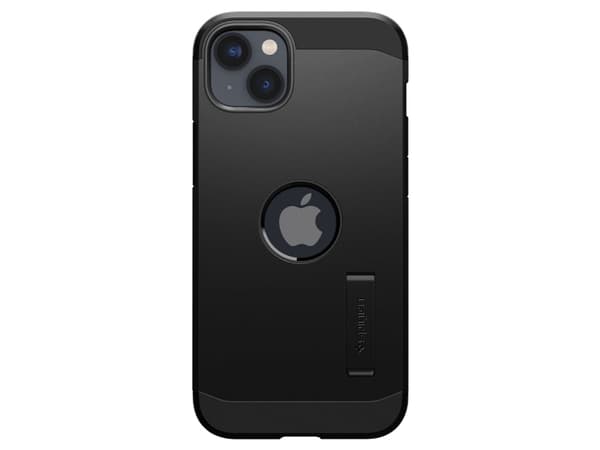 Spigen ACS05062, Suojus, Apple, iPhone 14, 15,5 cm (6.1"), Musta