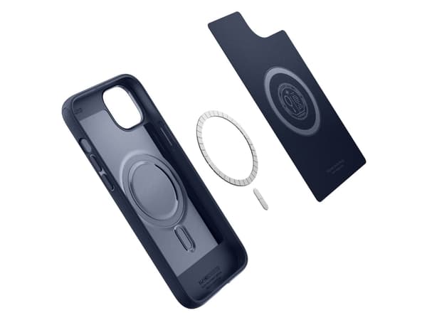 Spigen ACS04919, Suojus, Apple, iPhone 14 Plus, 17 cm (6.7"), Sininen
