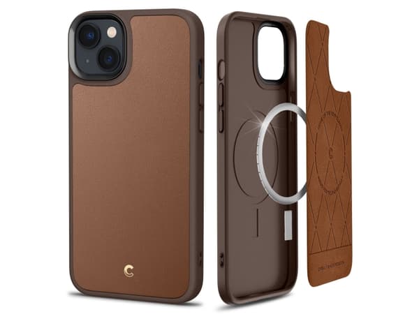 Spigen ACS04947, Omslag, Apple, iPhone 14 Plus, 17 cm (6.7"), Brun