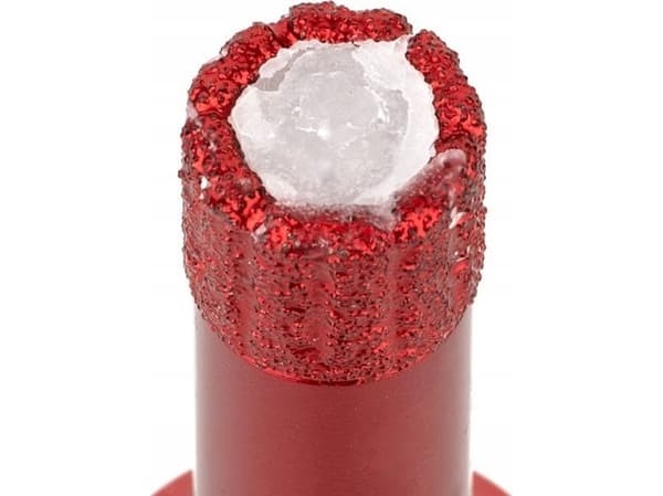 et sett med diamanthullsager for steintøy 5-10mm sekskant 4 stk.