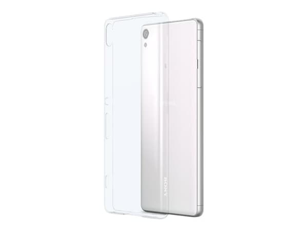 Sony Style Cover SBC24 - Bakdeksel for mobiltelefon - klar - for XPERIA XA, XA dual