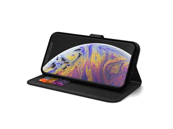 BeHello BEHWAL00179, Lommebok-etui, Apple, iPhone Xs Max, 16,5 cm (6.5"), Sort