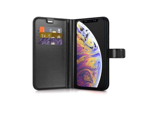 BeHello BEHWAL00179, Lommebok-etui, Apple, iPhone Xs Max, 16,5 cm (6.5"), Sort