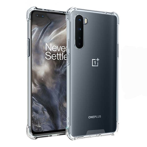 Stöttåligt Mobilskal OnePlus Nord - Transparent