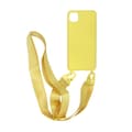Miniatyrbillede 1 af 3: iPhone 11 Silikonskal med Rem/Halsband - Gul