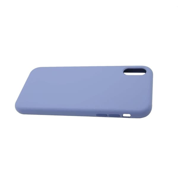 Mobilskal Silikon iPhone XR - Blå-Grå