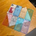 Miniatyrbillede 3 af 4: iPhone 12 Pro Stöttåligt Skal med Korthållare - Gul