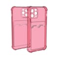 Miniatyrbillede 1 af 2: iPhone 11 Pro Stöttåligt Skal med Korthållare - Rosa