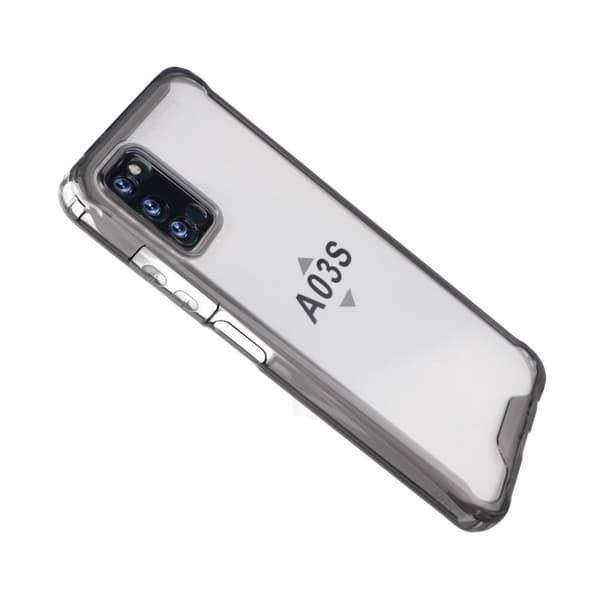 Stöttåligt Skal Samsung Galaxy A03s - Svart