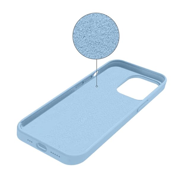 Mobilskal Silikon iPhone 13 - Ljusblå