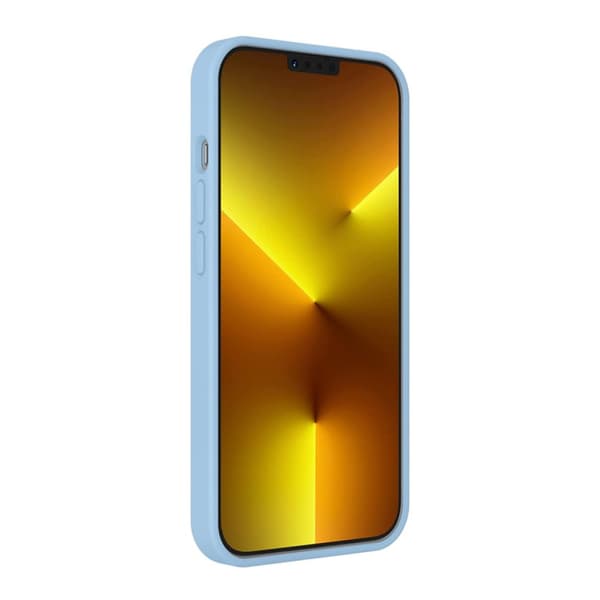 Mobilskal Silikon iPhone 13 - Ljusblå