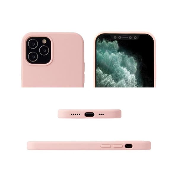 Mobilskal Silikon iPhone 13 Mini - Ljusrosa
