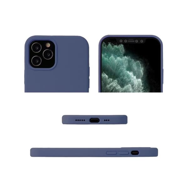 Mobilskal Silikon iPhone 13 Mini - Blå