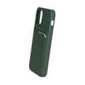 Miniatyrbillede 2 af 3: iPhone 13 Mini Silikonskal med Korthållare - Militärgrön