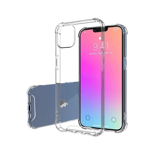 Stöttåligt Mobilskal iPhone 13 - Transparent