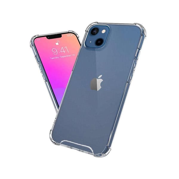 Stöttåligt Mobilskal iPhone 13 - Transparent