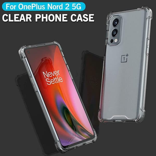 Stöttåligt Mobilskal OnePlus Nord 2 5G - Transparent