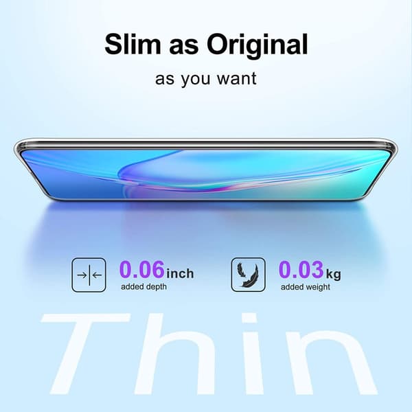 Stöttåligt Skal Samsung Galaxy S21 Ultra - Transparent