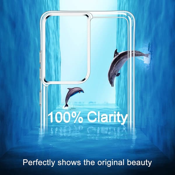 Stöttåligt Skal Samsung Galaxy S21 Ultra - Transparent