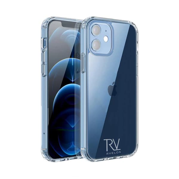iPhone 12 Mini Skal Stöttåligt Rvelon - Transparent