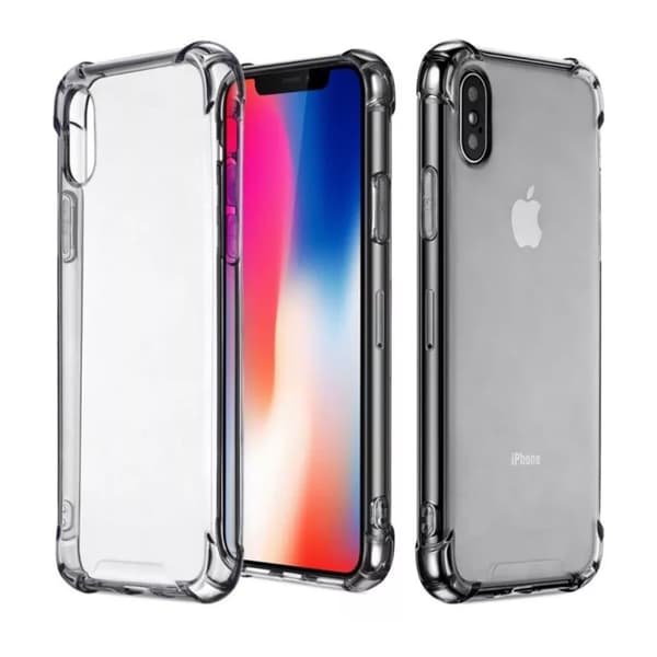 Stöttåligt Mobilskal iPhone XR - Svart