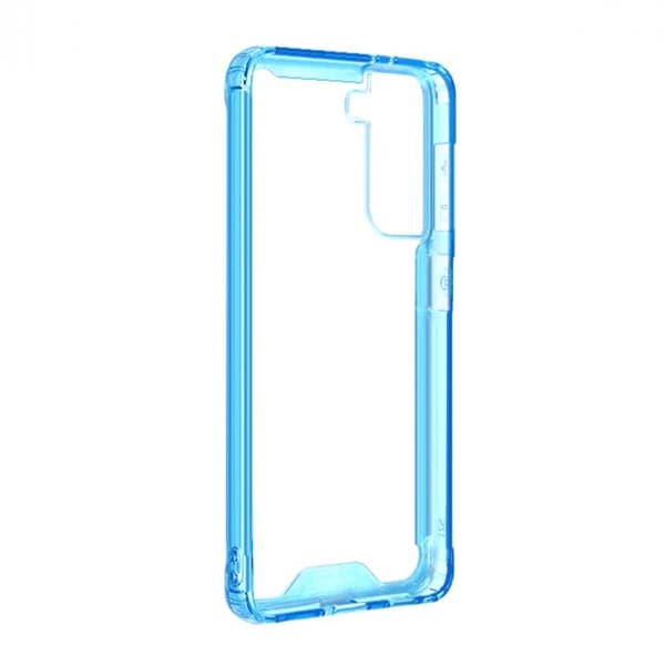 Stöttåligt Mobilskal Samsung Galaxy S21 - Blå