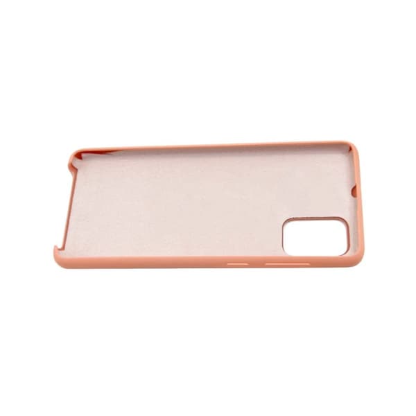 Samsung Galaxy A71 Silikonskal - Rosa