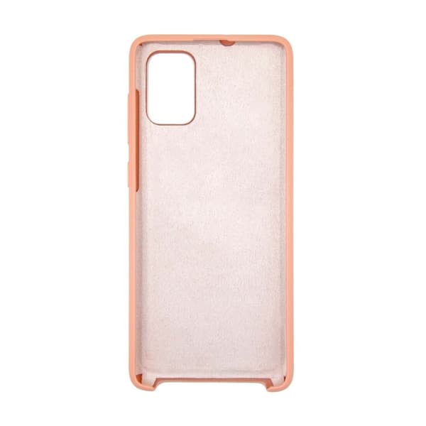 Samsung Galaxy A71 Silikonskal - Rosa