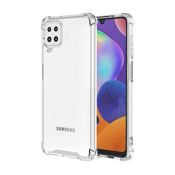 Stöttåligt Skal Samsung Galaxy A12 - Transparent