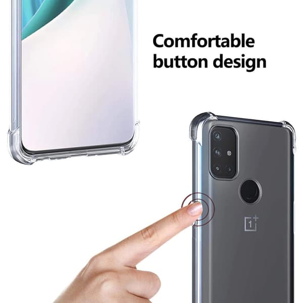 Stöttåligt Mobilskal OnePlus Nord N100 - Transparent