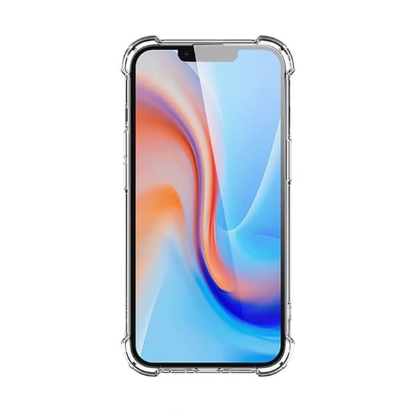 iPhone 14 Skal - Stöttåligt Transparent