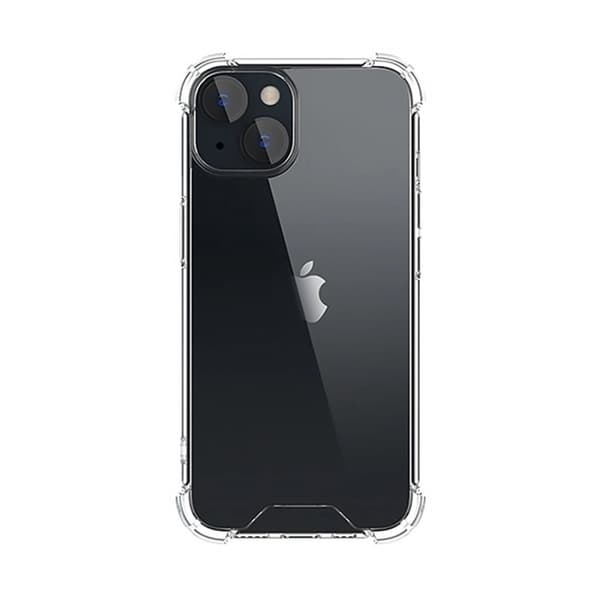 iPhone 14 Skal - Stöttåligt Transparent