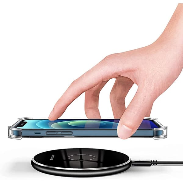 iPhone 14 Skal - Stöttåligt Transparent