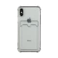 Pikkukuva 1 / 5: iPhone XS Max Stöttåligt Skal med Korthållare - Grå
