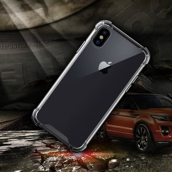 Stöttåligt Mobilskal iPhone X/XS - Transparent